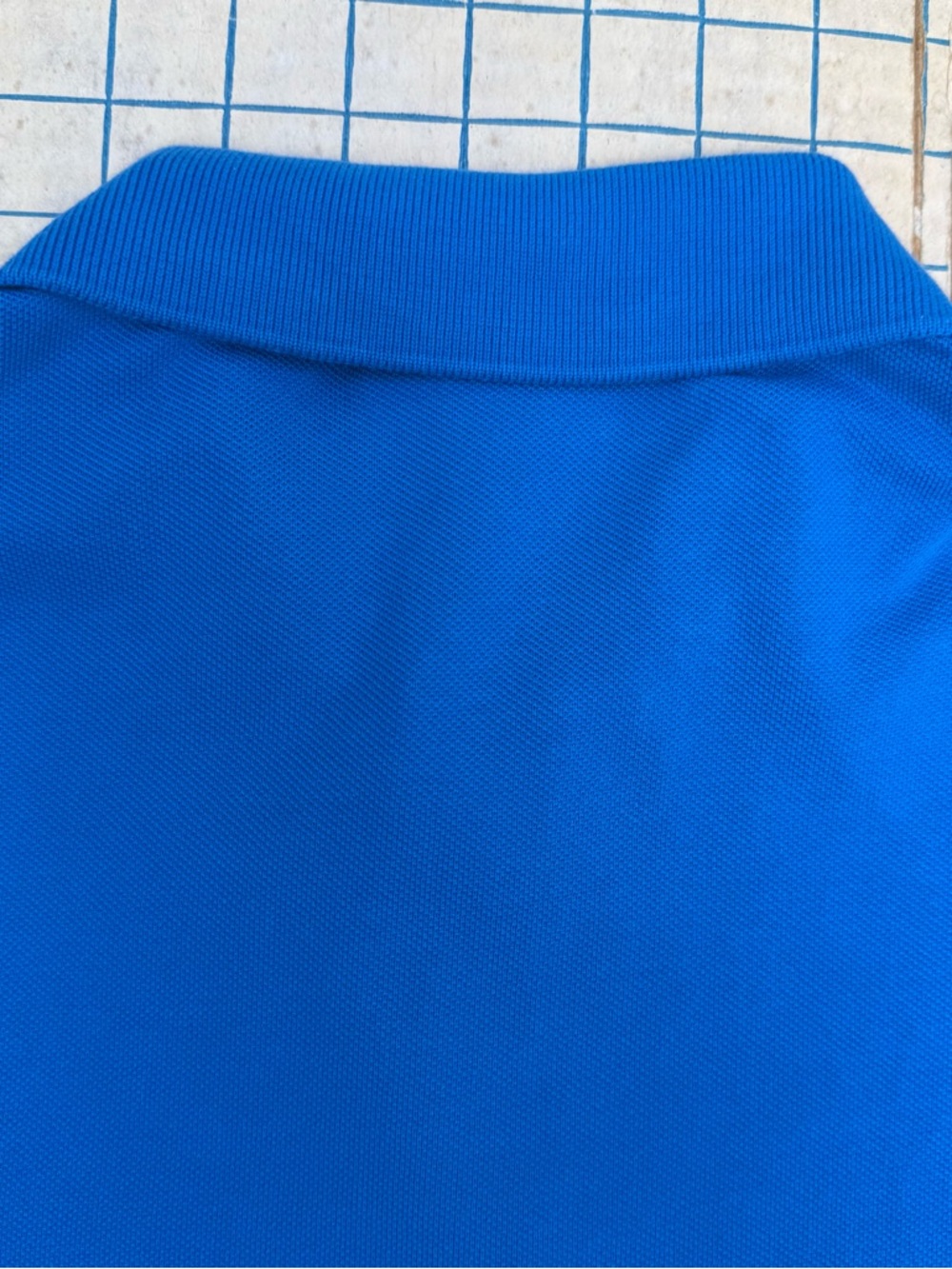 Lacoste Men’s Royal Blue Cotton Pique Polo Alligator Patch Shirt Top Large - Picture 12 of 13